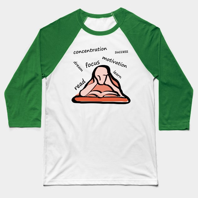 Lern Motivation Baseball T-Shirt by SpassmitShirts